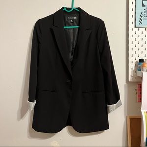 Forever 21 Black Jacket Blazer Medium
